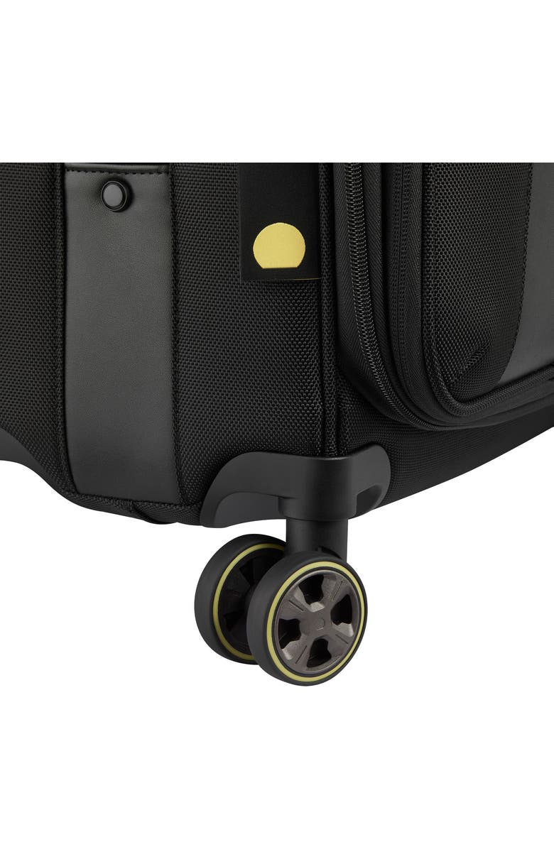 Delsey Paris Wagram 2 Piece Set - 20" Carry-On Spinner & 15.6" Laptop Backpack, Alternate, color, Black