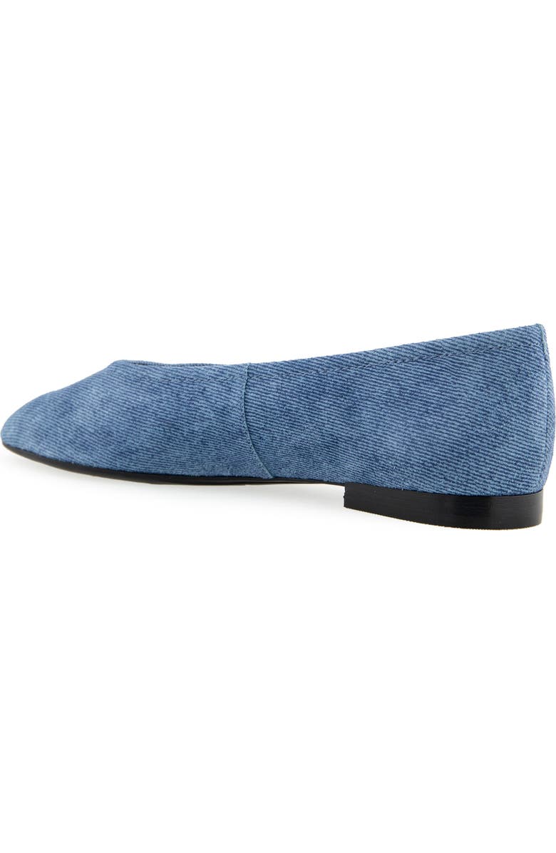 Aerosoles Amelie Ballet Flat, Alternate, color, Blue Jean Denim Suede