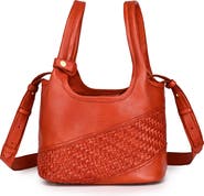 OLD TREND Lily Small Handwoven Everyday Leather Tote