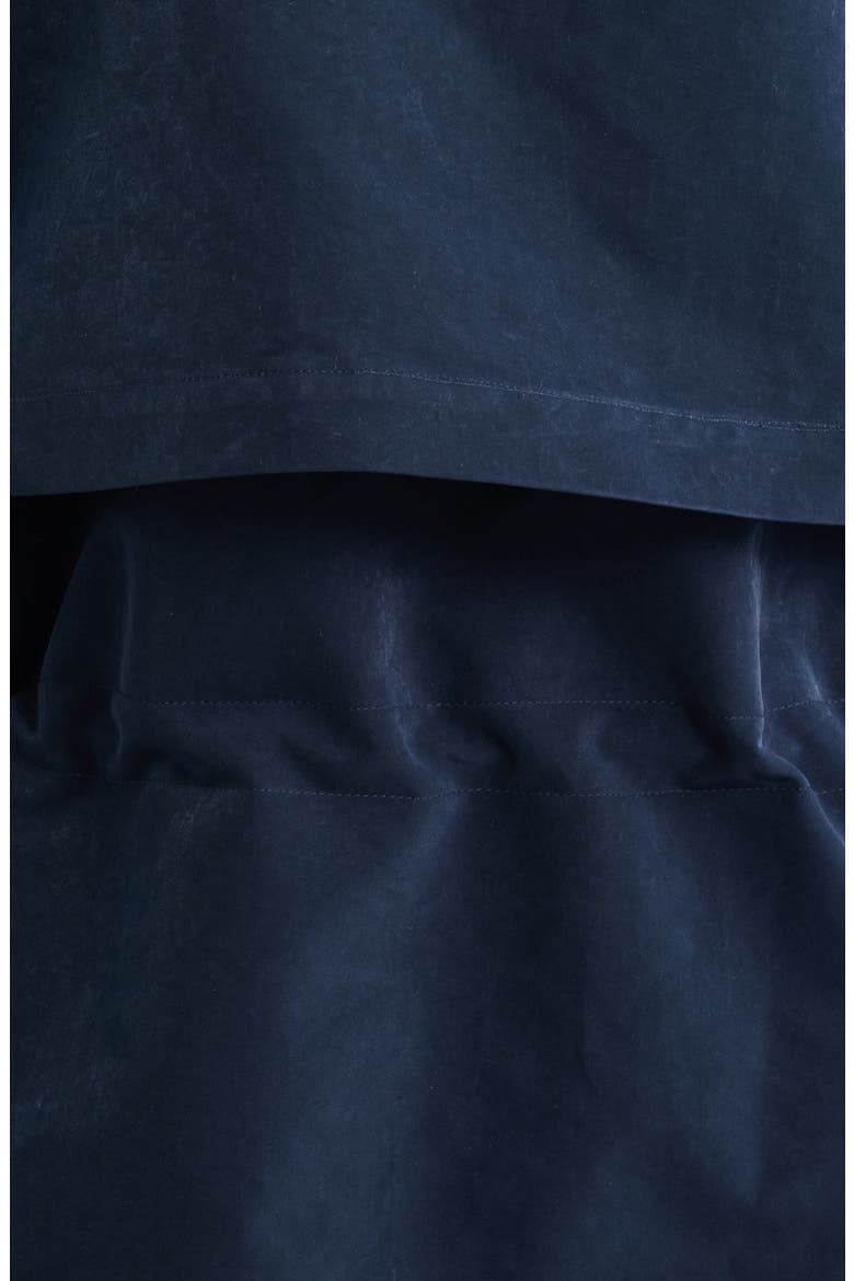 Short Hooded Raincoat, Alternate, color, NAVY