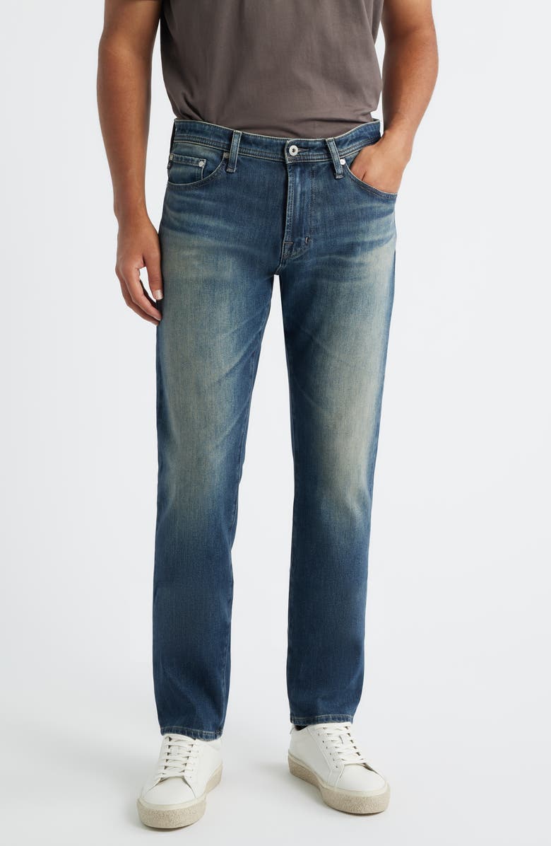AG Everett Slim Straight Leg Jeans, Main, color, Gower