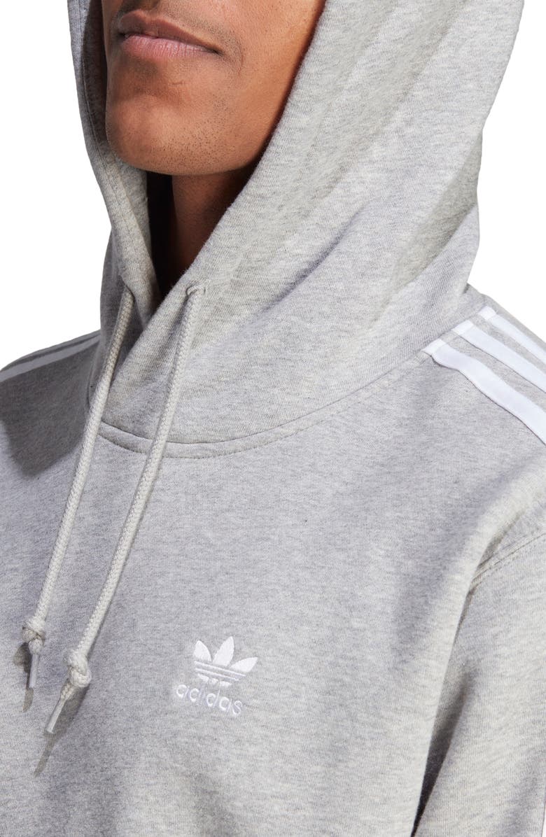 adidas Adicolor Classics 3-Stripes Hoodie, Alternate, color, Mgreyh