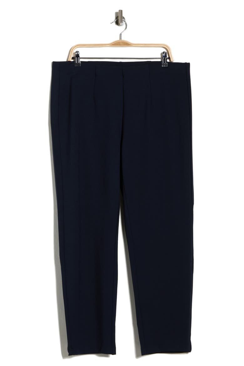 Pull-On Ponte Ankle Pants, Alternate, color, NIGHTLIFE