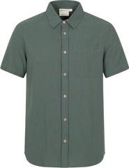 Mountain Warehouse Palm Textured Short-Sleeved Shirt