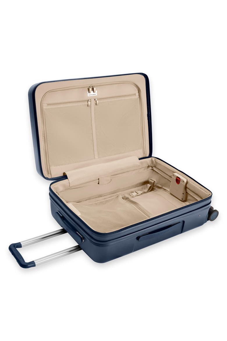 Sympatico Medium 27-Inch Expandable Spinner Luggage, Alternate, color, NAVY