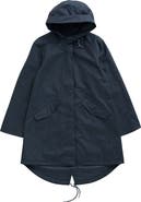 Seasalt Cornwall Seafaring Waterproof Linen & Cotton Hooded Coat