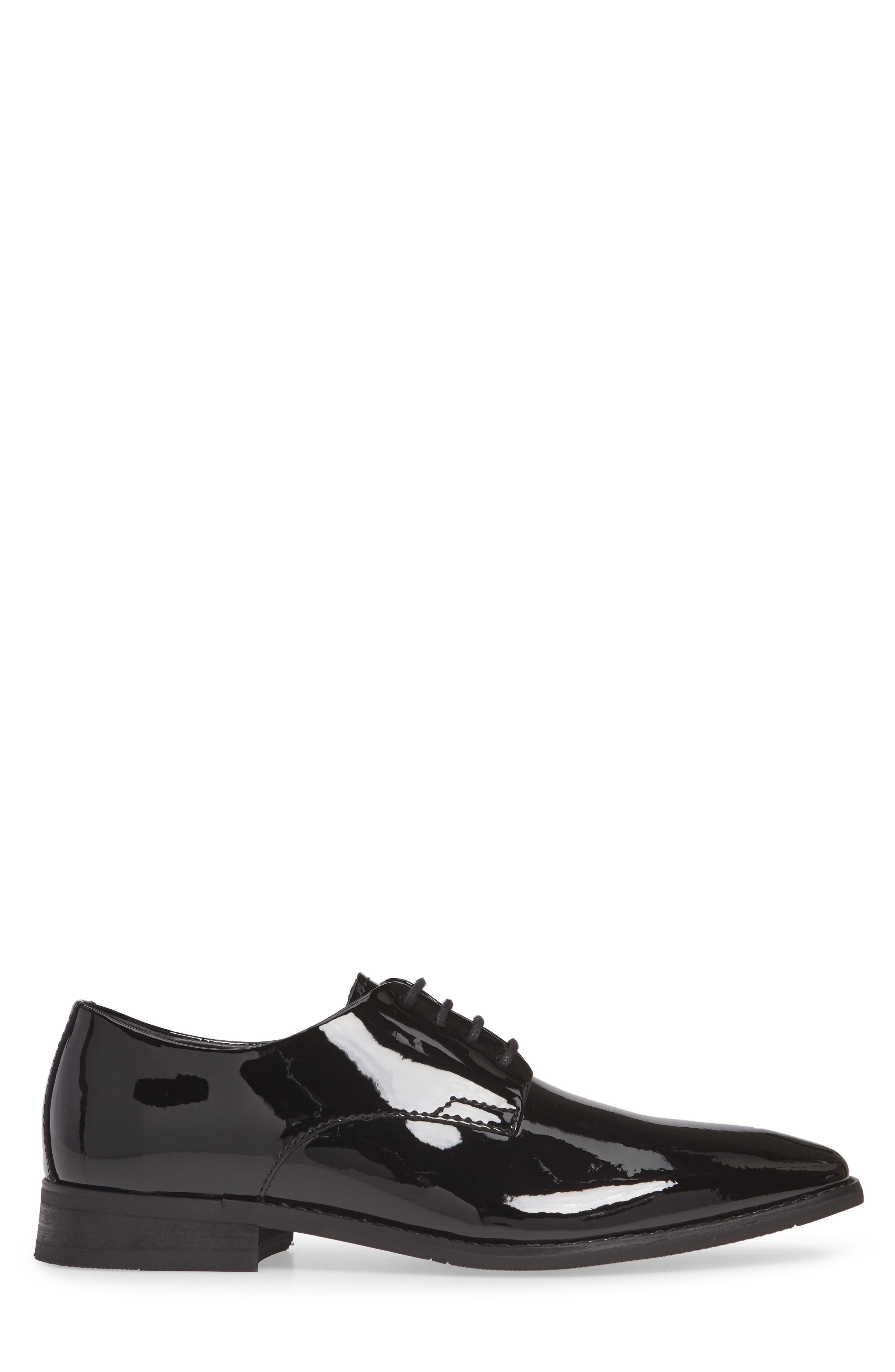 Calvin Klein Ramses Patent Derby, Alternate, color, 