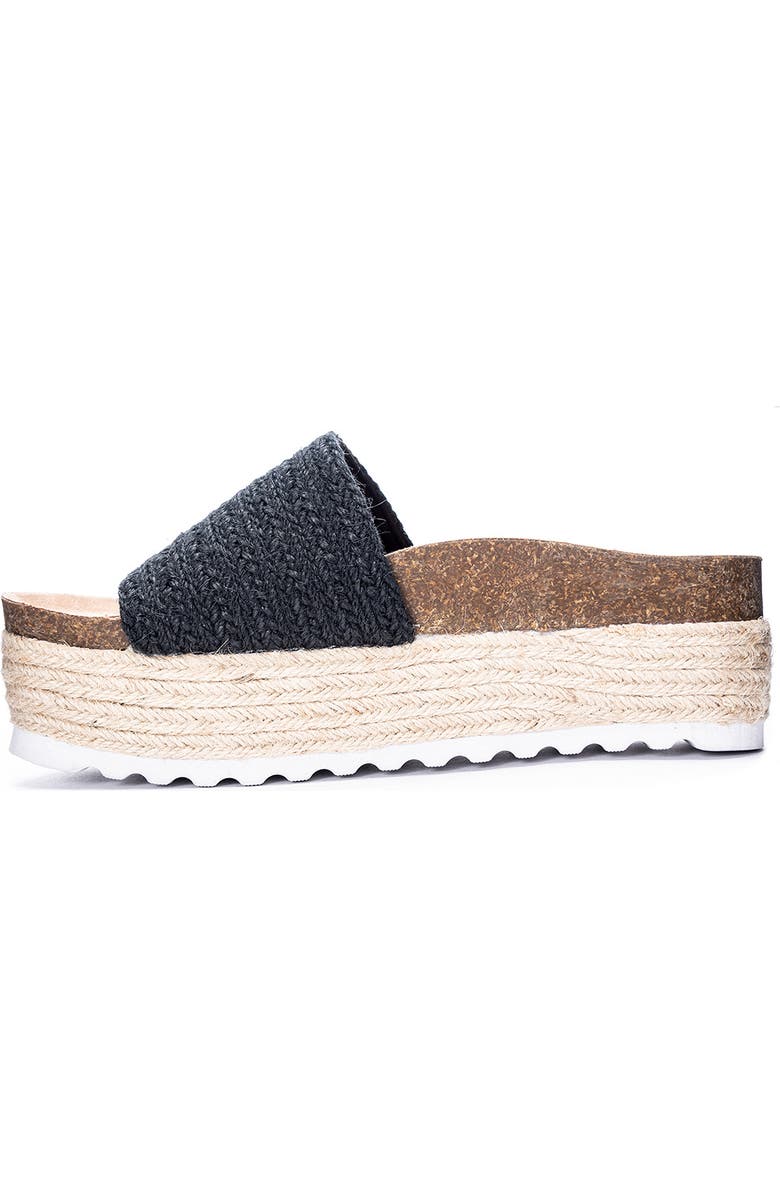 Dirty Laundry Palm Desert Platform Espadrille Slide Sandal, Alternate, color,