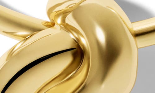 Jennifer Fisher Knot Choker In Yellow Gold