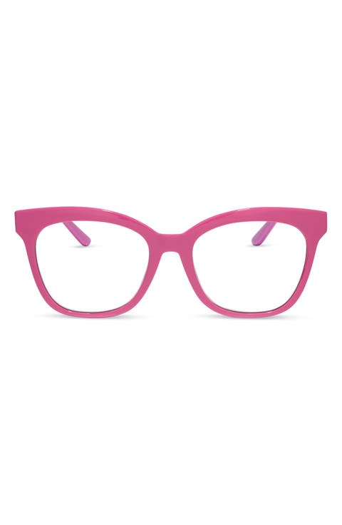 Willa 52mm Square Blue Light Blocking Glasses