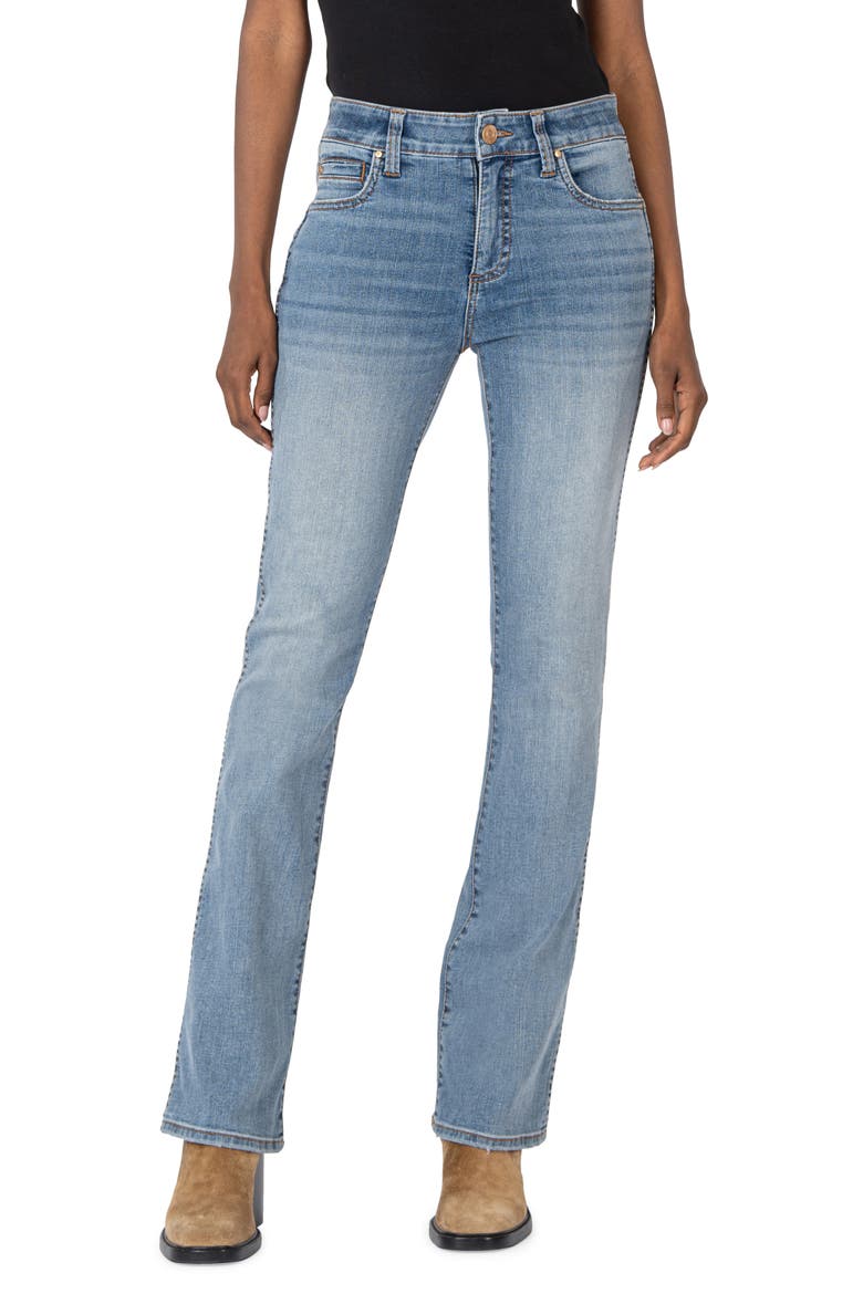 Ana Fab Ab High Waist Flare Jeans, Main, color, HARMONIOUS