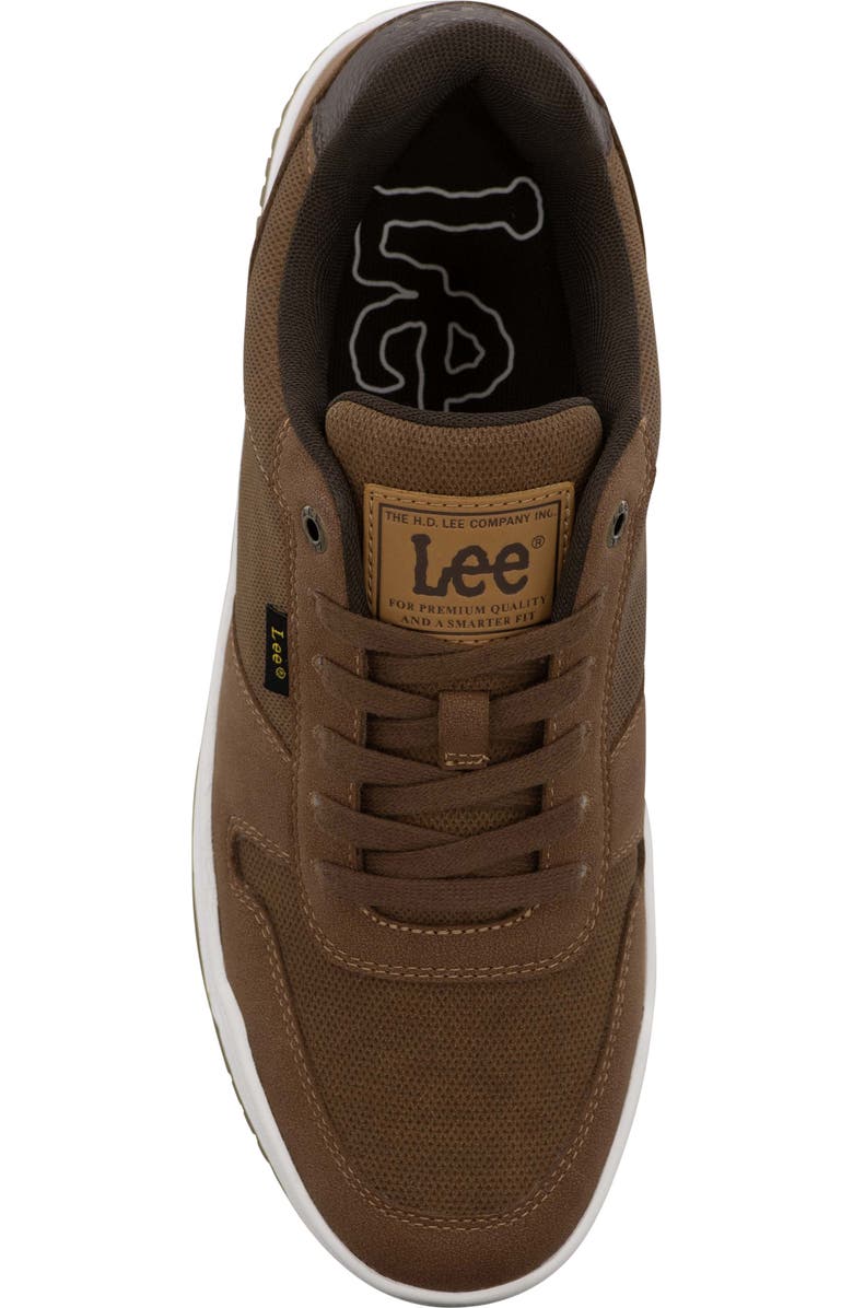 Lee Specter Too Sneaker, Alternate, color, British Tan/ Chocolate