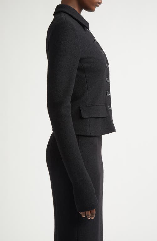 Dolce & Gabbana Black Wool Blazer In Black