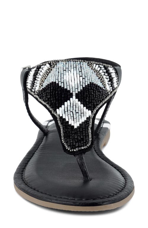 Rag & Co Chitra Sandal In Black