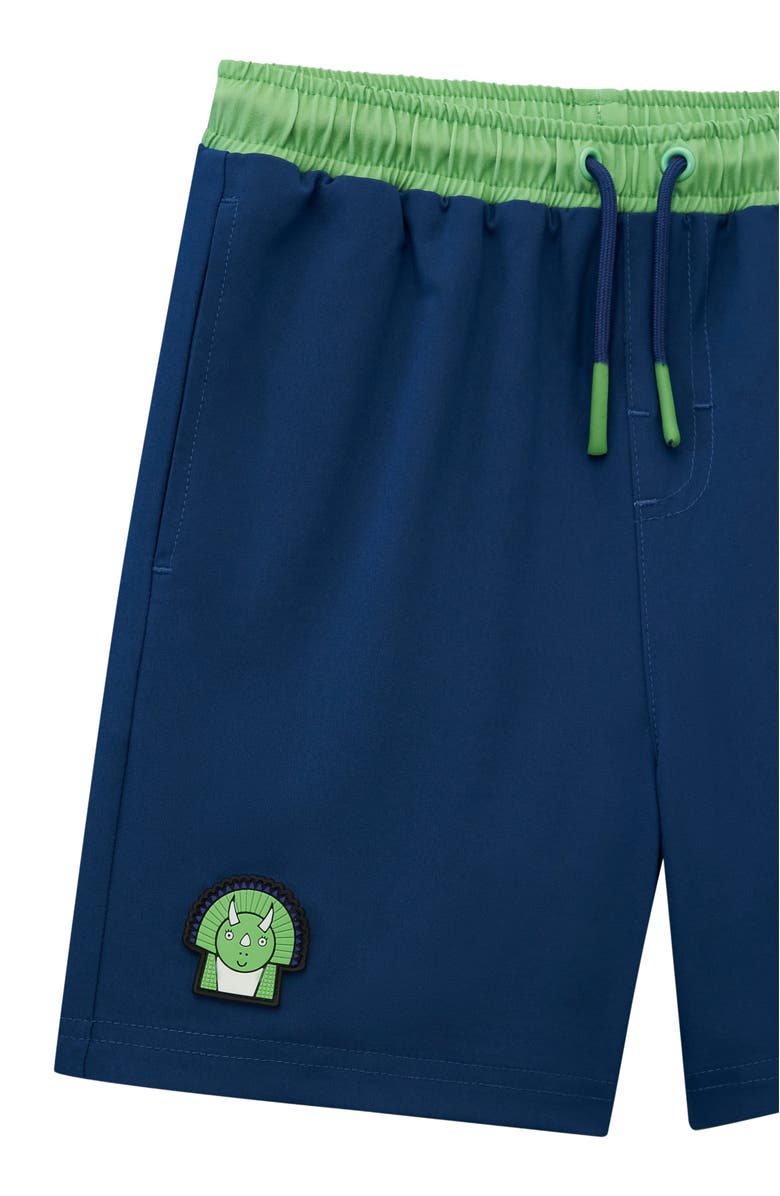 Roarsome Spike Swim Trunk, Alternate, color, Navy