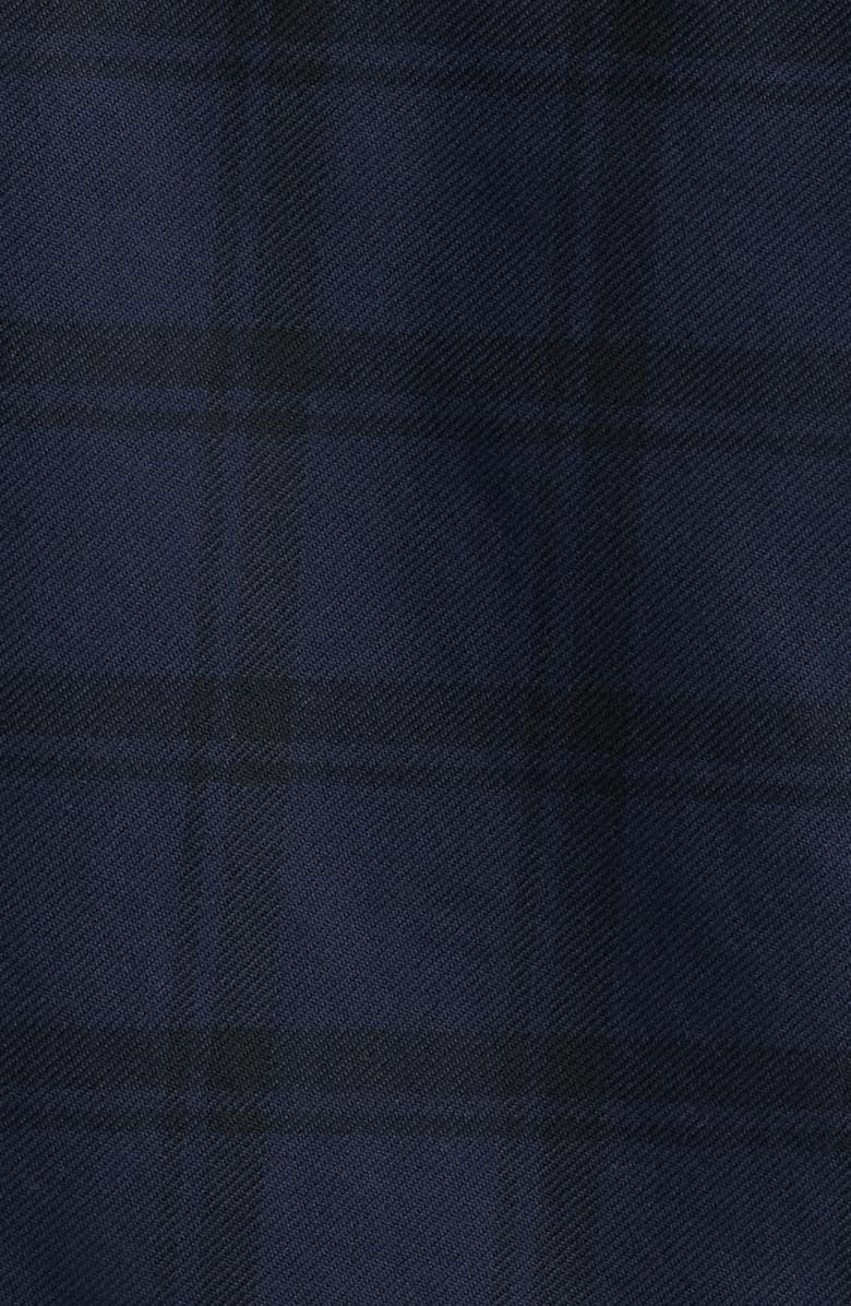 BOSS Owen Shadow Check Button-Up Overshirt, Alternate, color, 