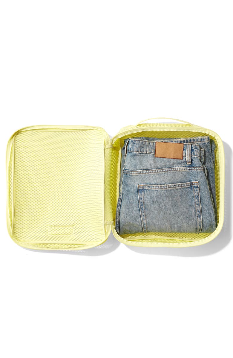 Dagne Dover Roma Large Packing Cube, Alternate, color, Citrine
