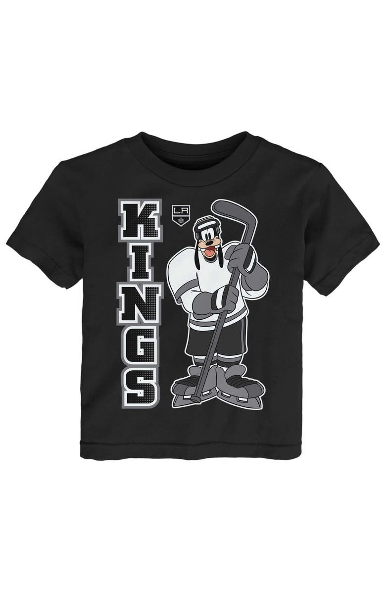 Outerstuff Toddler Black/Heather Gray Vegas Golden Knights Two-Pack Disney Offense Only T-Shirt Set, Alternate, color, Black