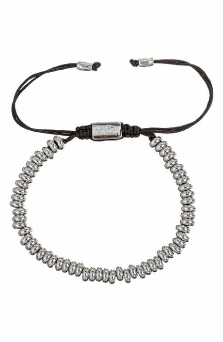 EYE CANDY LOS ANGELES Men's Hugo Rondelle Slider Bracelet