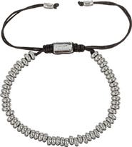 EYE CANDY LOS ANGELES Men's Hugo Rondelle Slider Bracelet