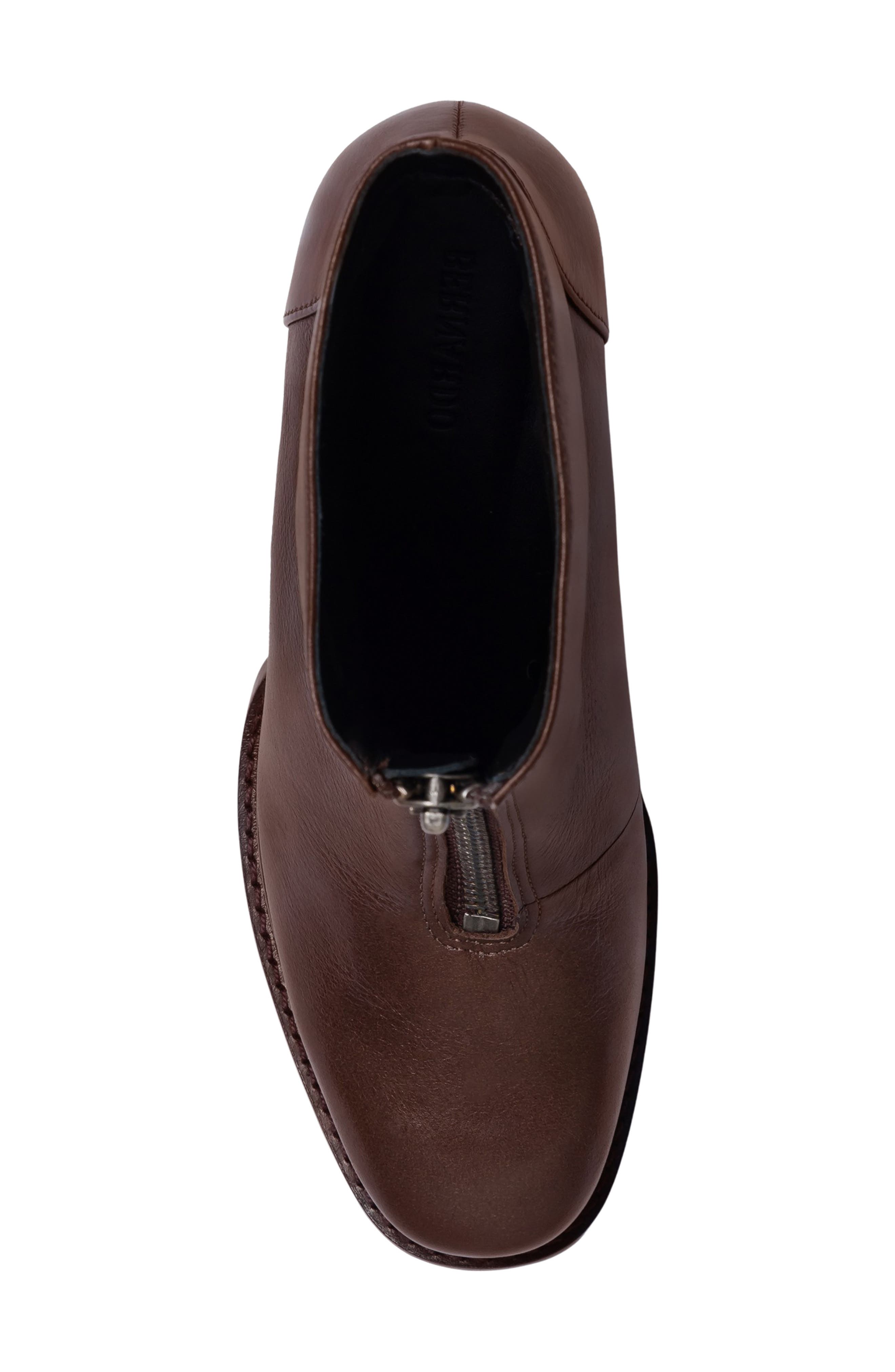 Mafalda Bootie, Alternate, color, DARK CHOCOLATE CASEIN VEG