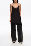 Bimba y Lola WIDE LEG - Washed Denim Trousers