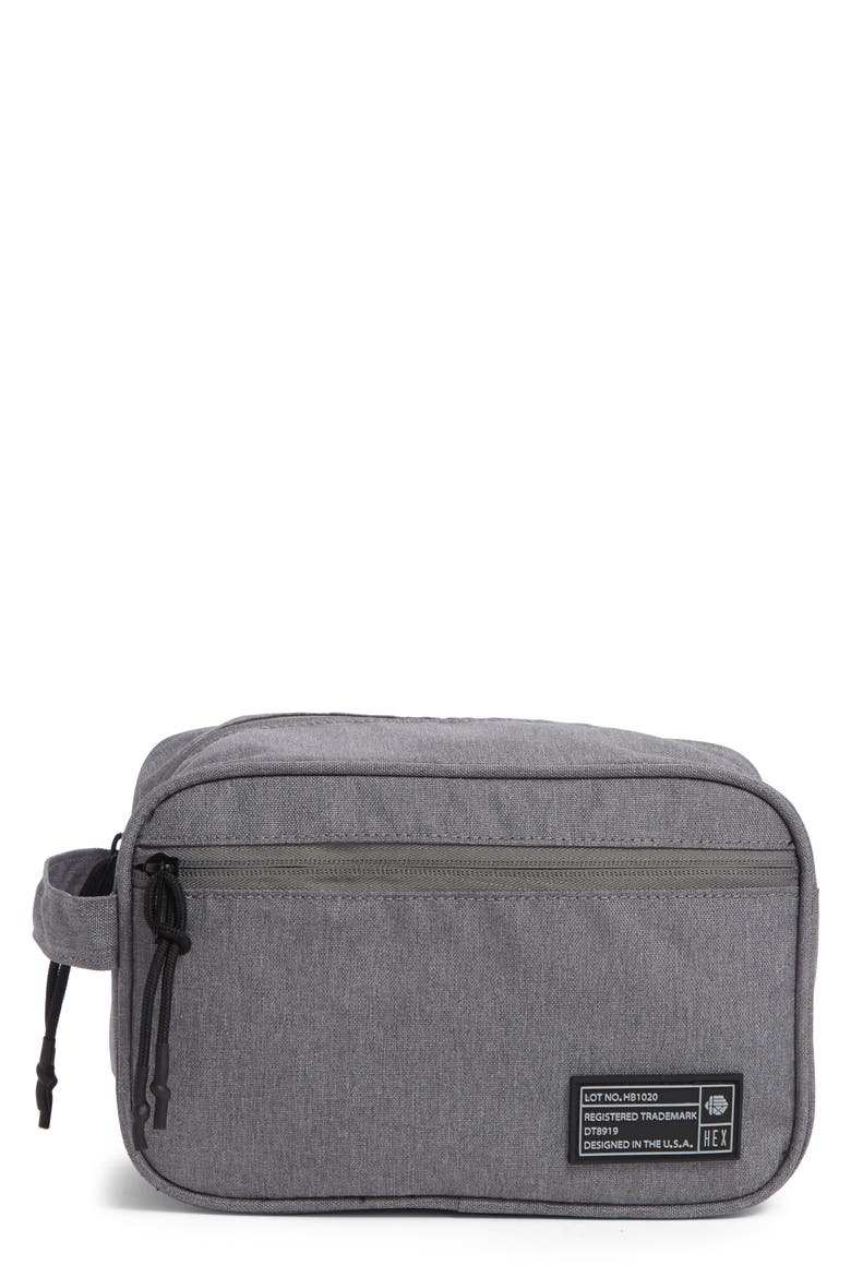 Aspect Dopp Kit, Main, color, CHARCOAL