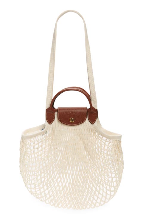 Le Pliage Filet Knit Shoulder Bag