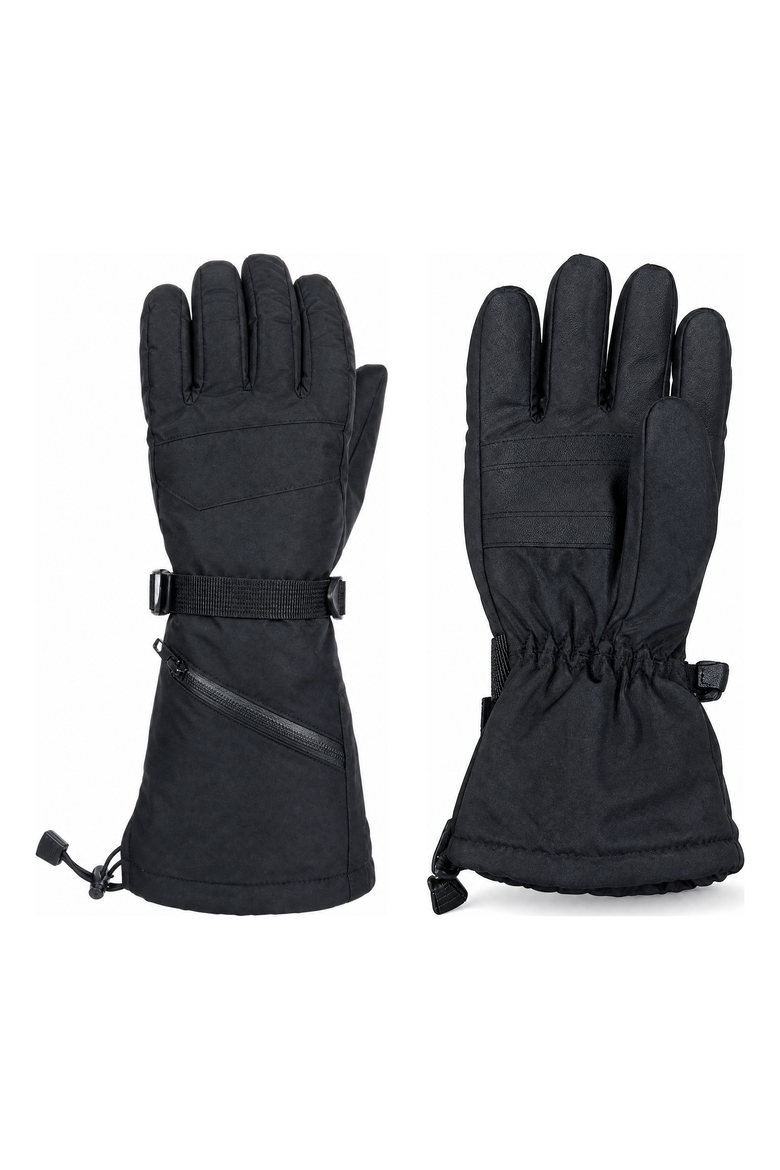 Women's Insulated Technical Ski Glove, Main, color, Black