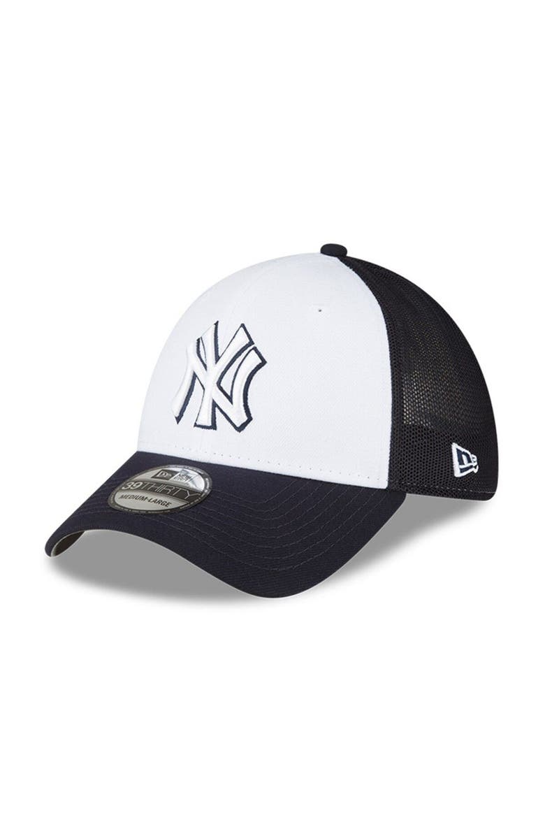 New Era Men's New Era  Navy/White New York Yankees 2023 On-Field Batting Practice 39THIRTY Flex Hat, Main, color, 