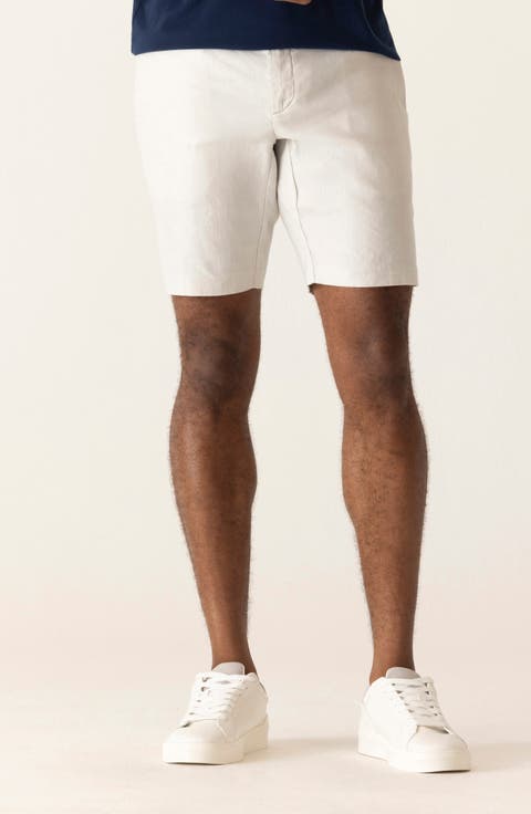 Oasis 8.5-Inch Linen Blend Bermuda Shorts