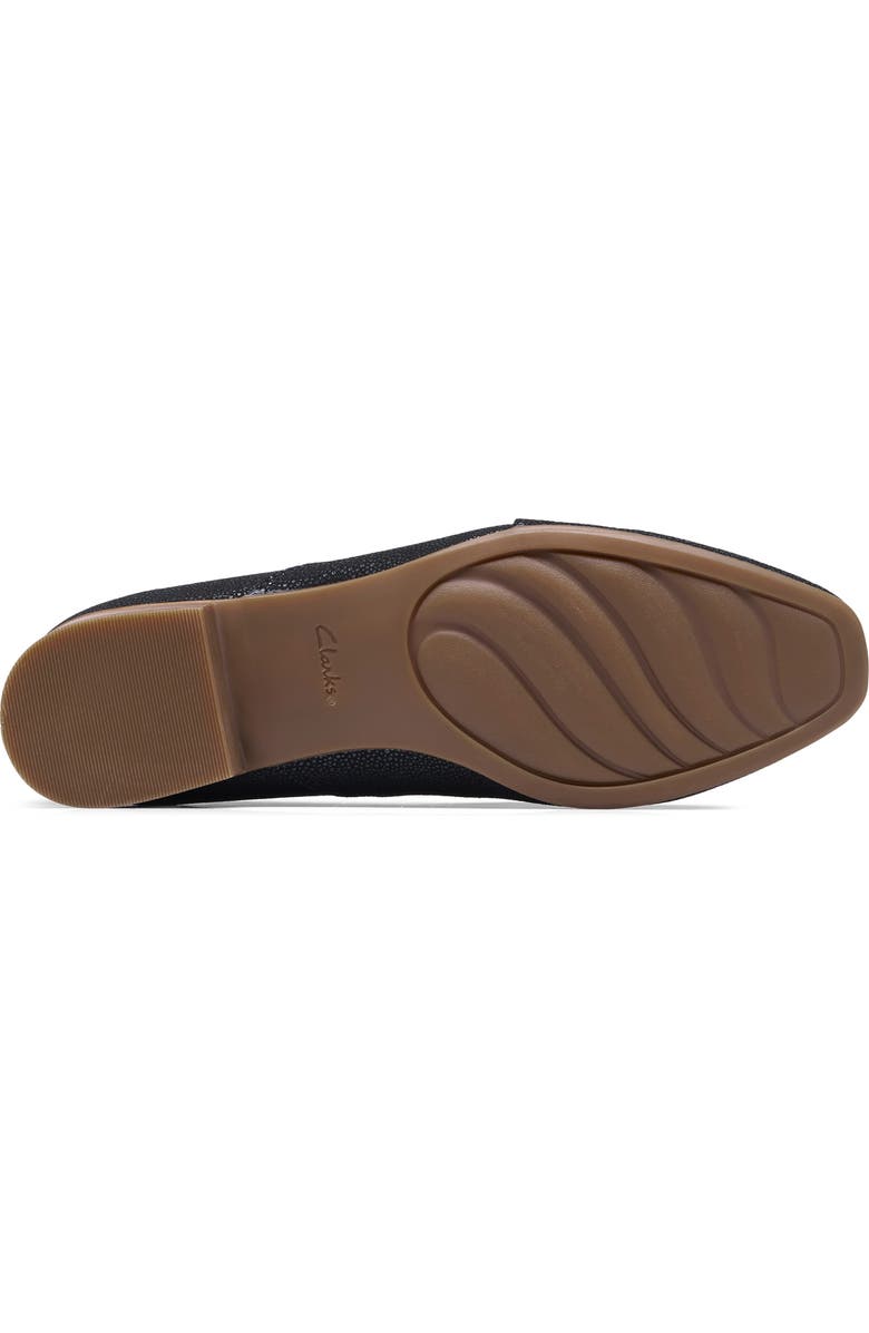 Clarks<sup>®</sup> Juliet Palm Loafer, Alternate, color, Black Interest