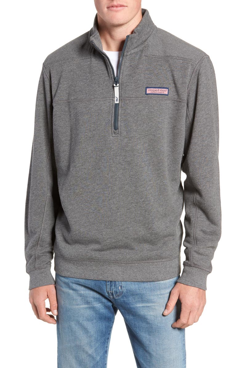 vineyard vines Collegiate Half Zip Pullover, Main, color, 