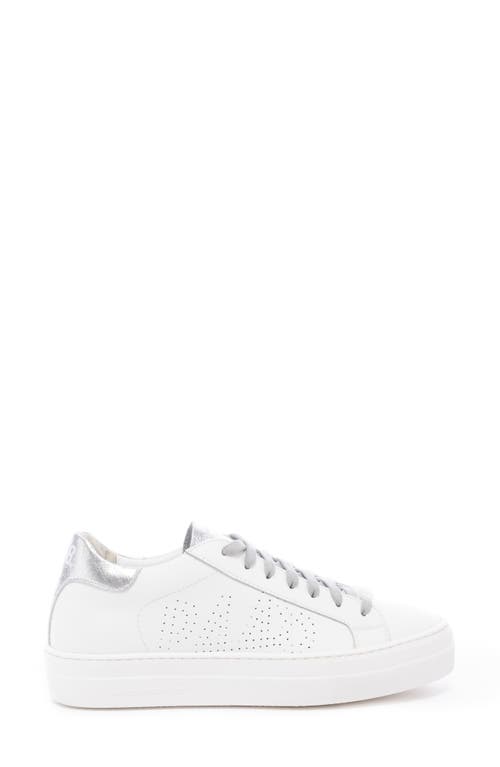 P448 Corthea Low Top Sneaker In White