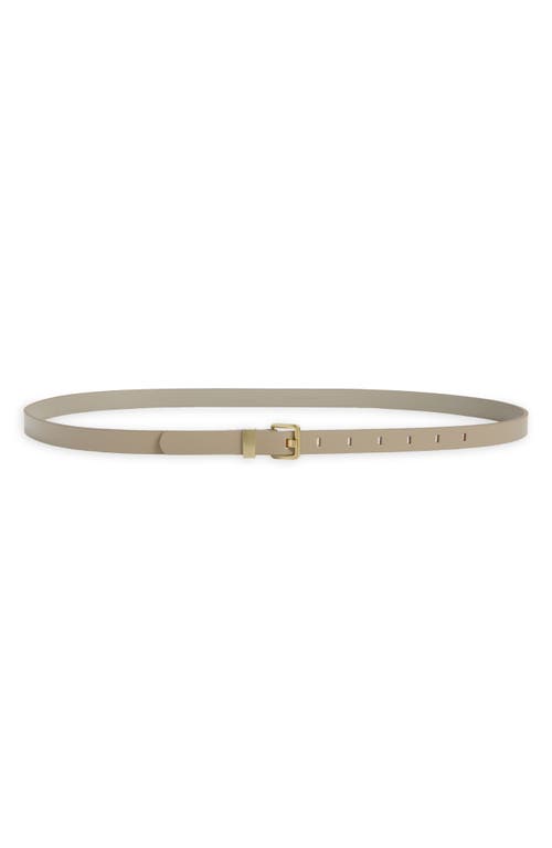 Nordstrom Metal Keeper Belt In Taupe