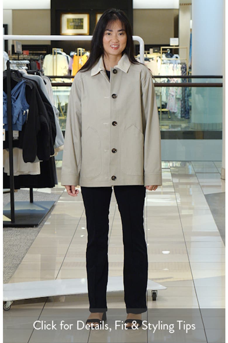 Cotton Stretch Twill Jacket video