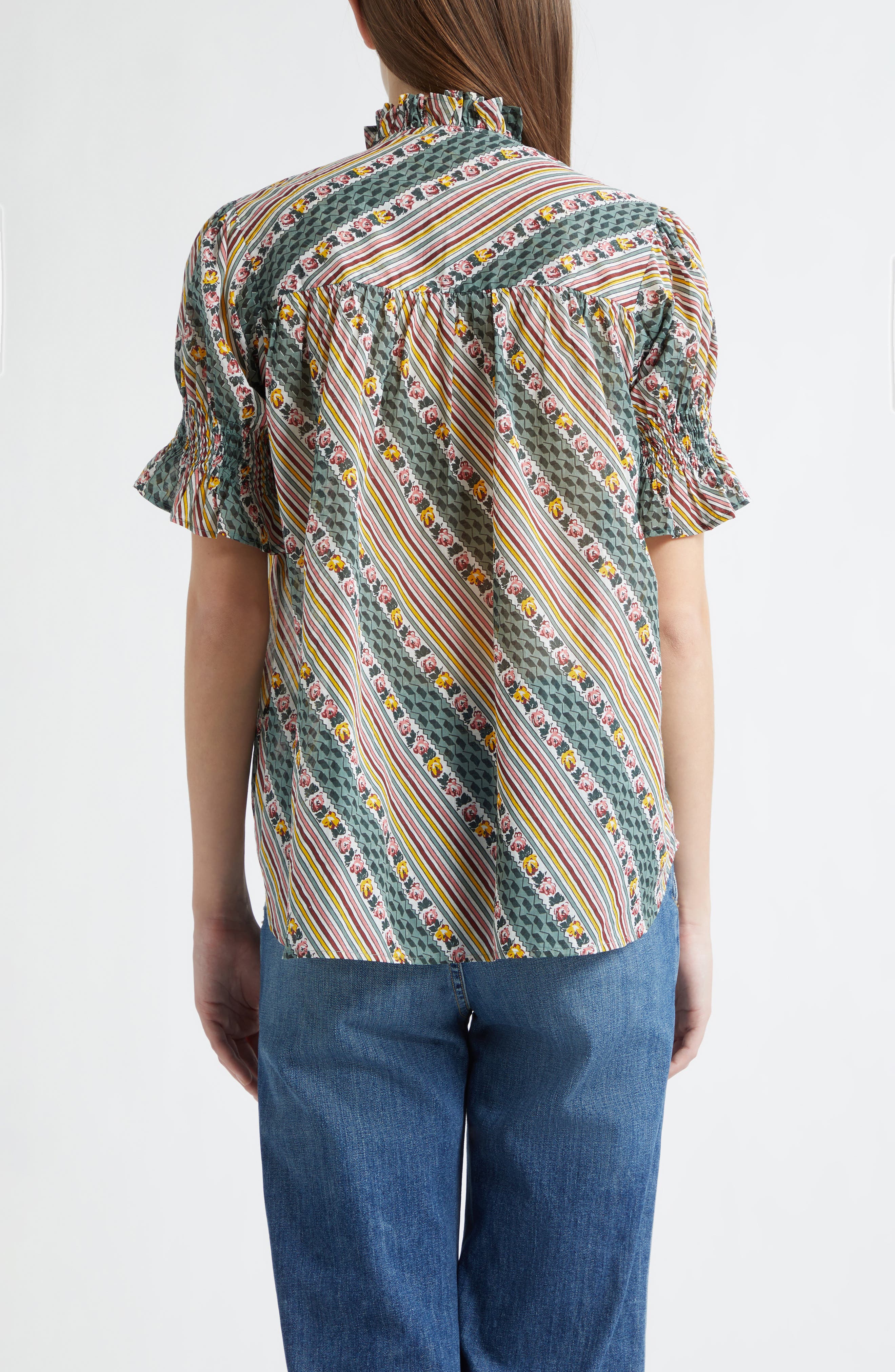 Marnie Floral Ruffle Top - image 2