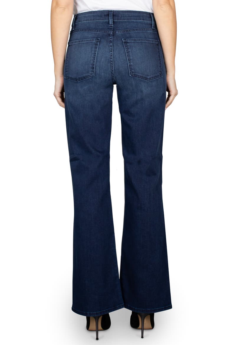 Katie High Rise Classic Flare Jeans, Alternate, color, Piper Blue