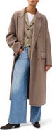rag & bone Vasso Double Breasted Wool Blend Coat
