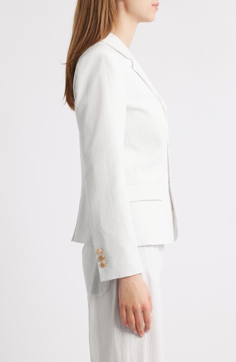 FRAME The Smart Blazer, Alternate, color, Light Chambray Multi