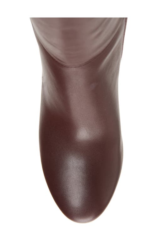 Stuart Weitzman Celina Zip Boot In Brown