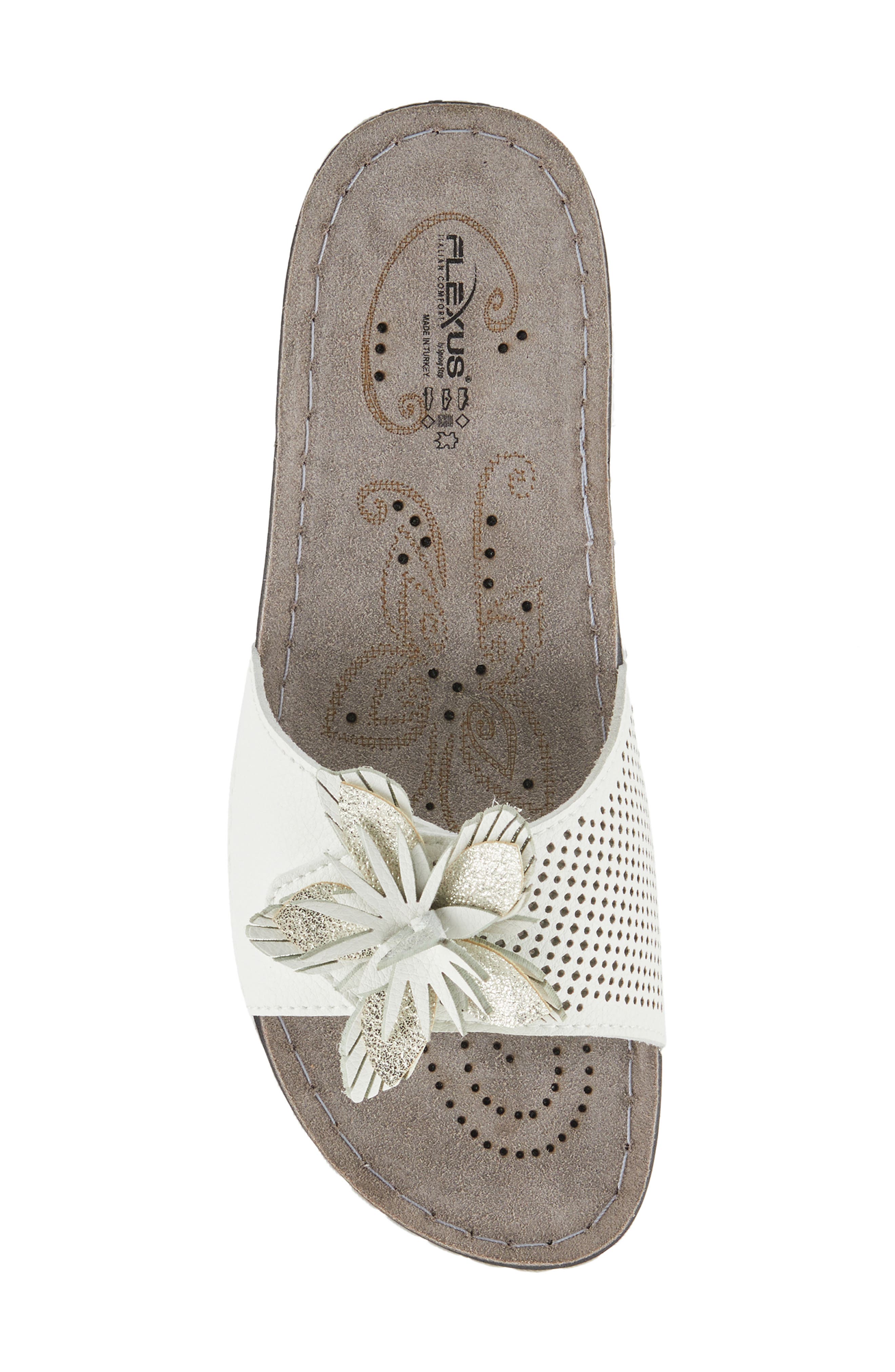 Flexus by Spring Step Flowerstars Slide Sandal, Alternate, color, 