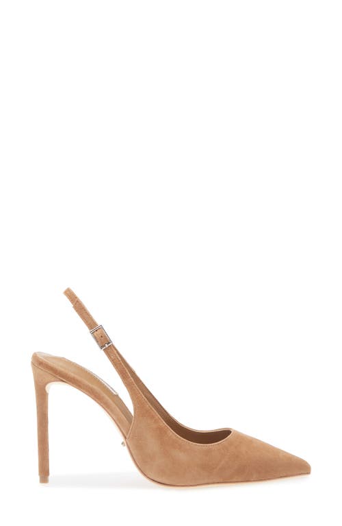 Tony Bianco Asti Slingback Pointed Toe Pump In Brown