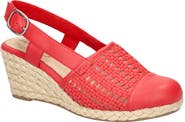 EASY STREET Taffy Slingback Espadrille Wedge Sandal