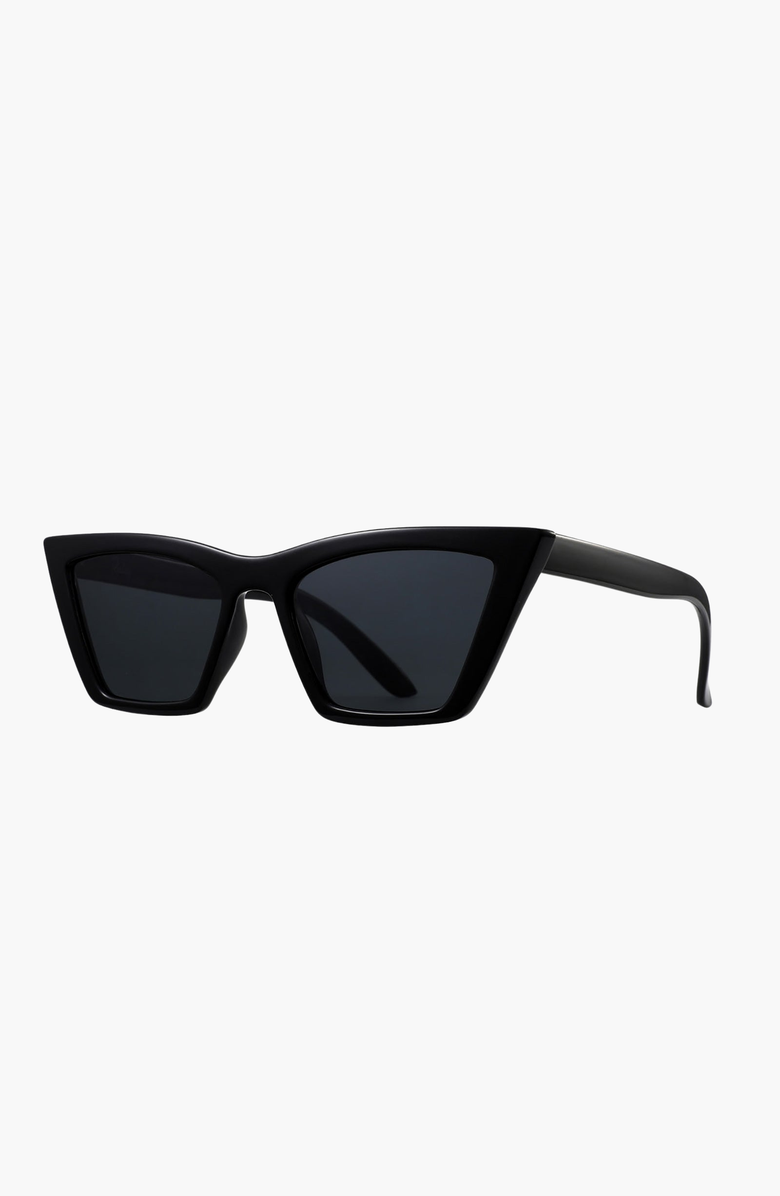 Reality Eyewear Lizzette Sunglasses, Alternate, color, Black