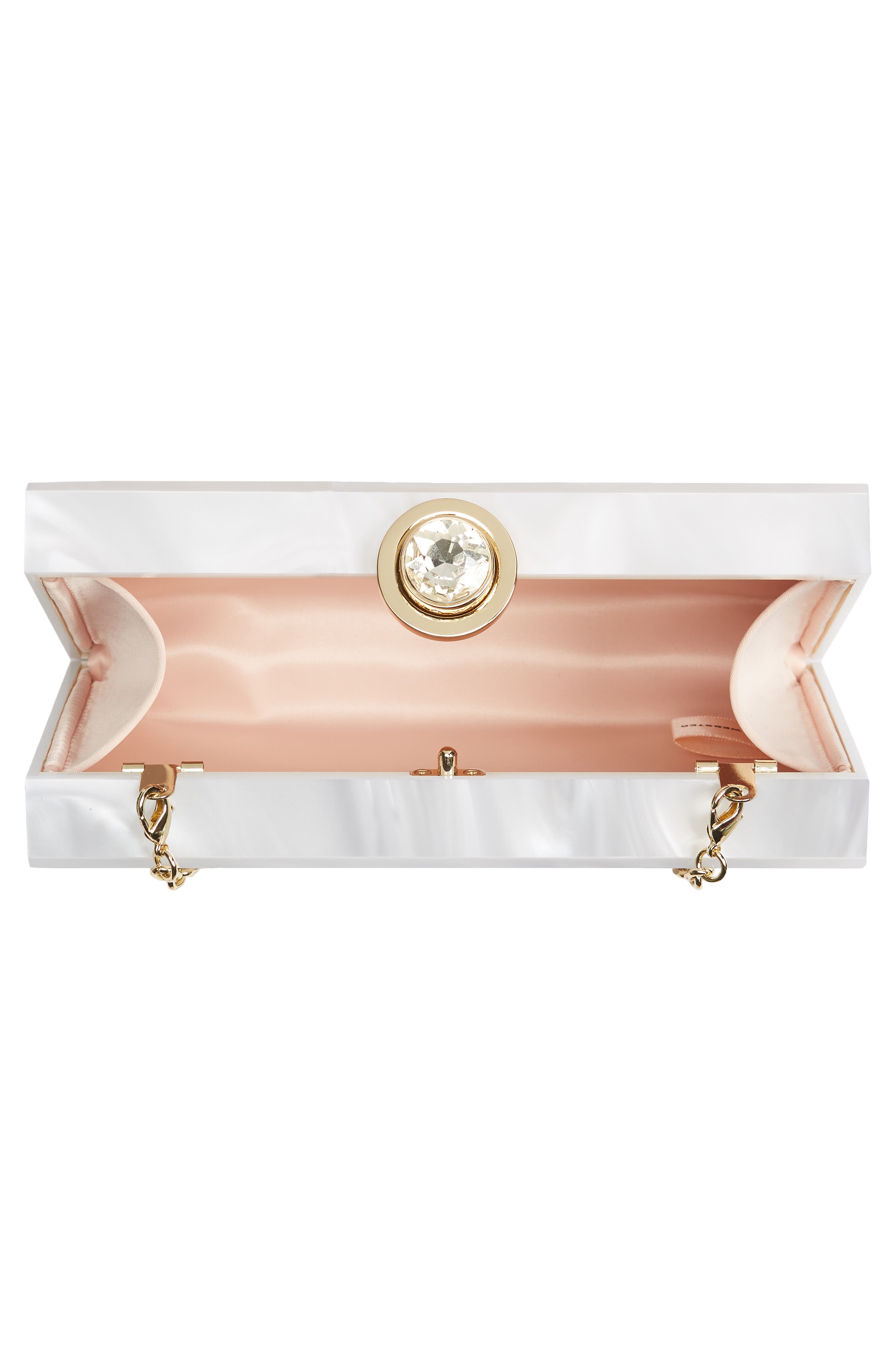 SOPHIA WEBSTER Cleo Wifey For Lifey Box Clutch, Alternate, color, 