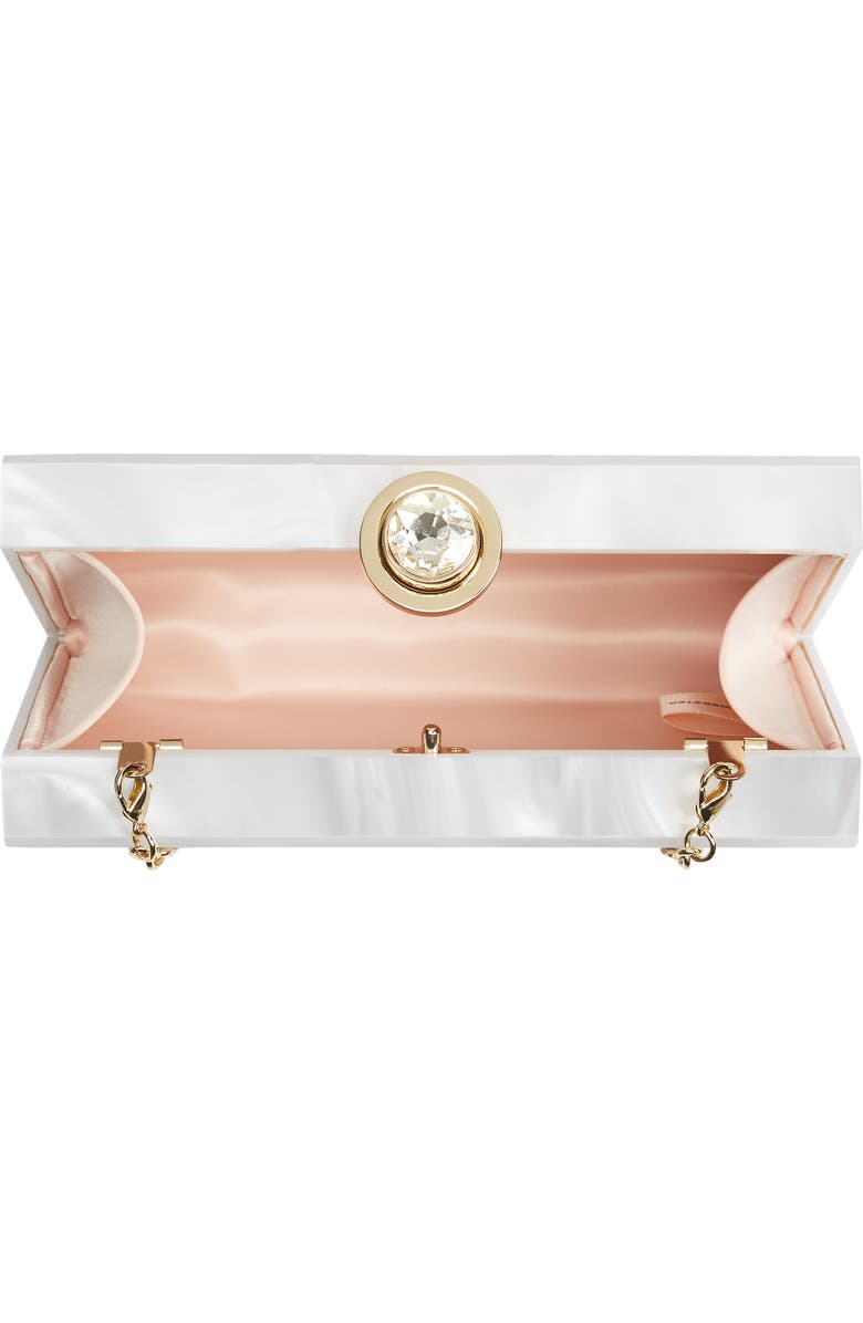 SOPHIA WEBSTER Cleo Wifey For Lifey Box Clutch, Alternate, color,