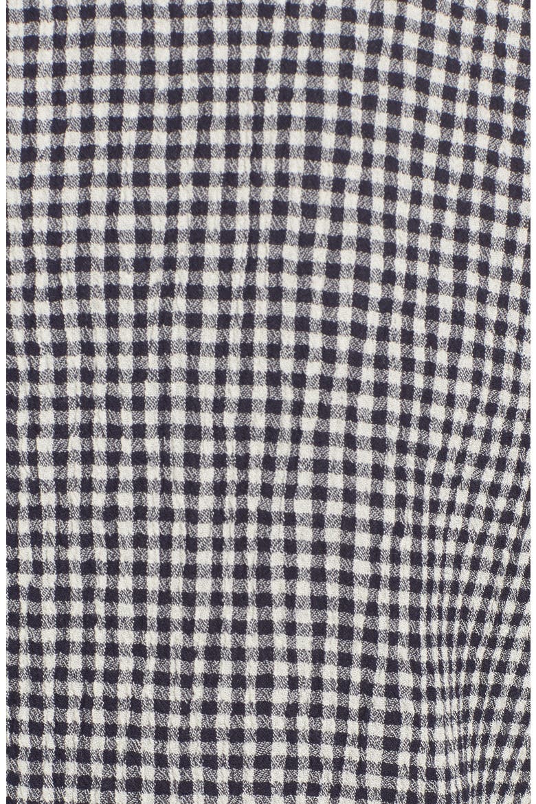 Gingham Boyfriend Blazer, Alternate, color, BLACK JULIE GINGHAM
