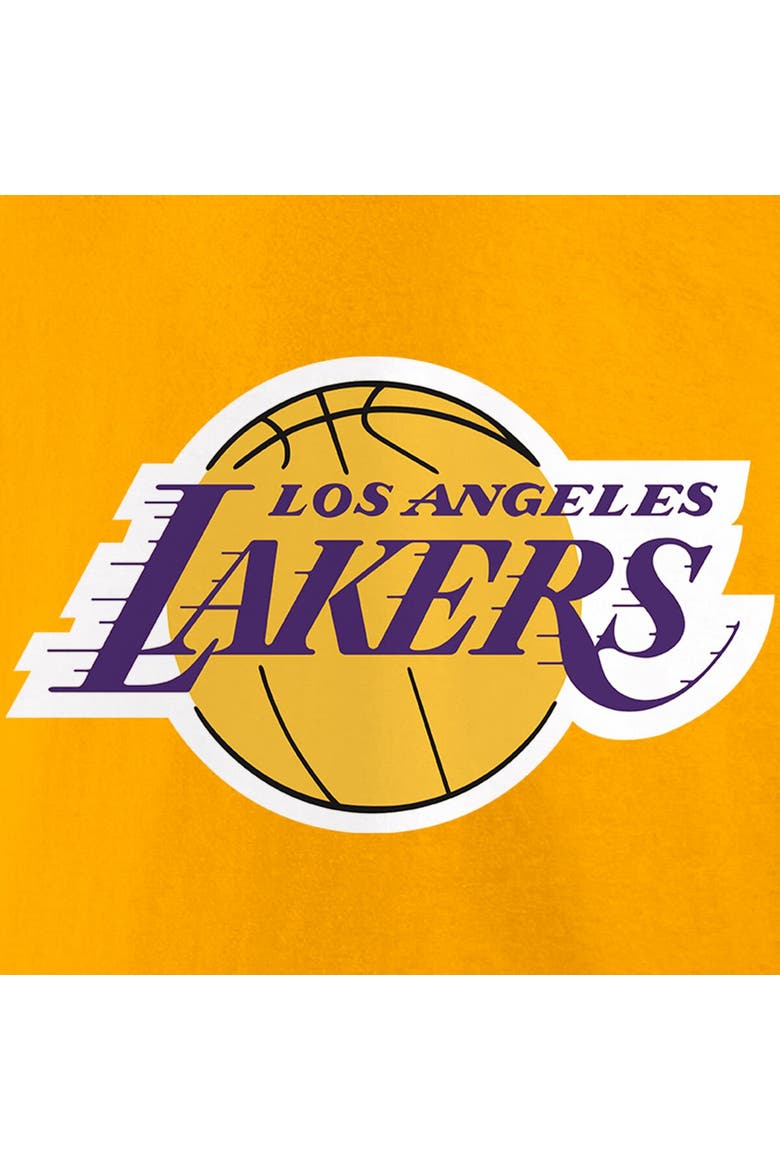 Men's Fanatics Branded LeBron James Gold Los Angeles Lakers Playmaker Name & Number T-Shirt, Alternate, color, Gold