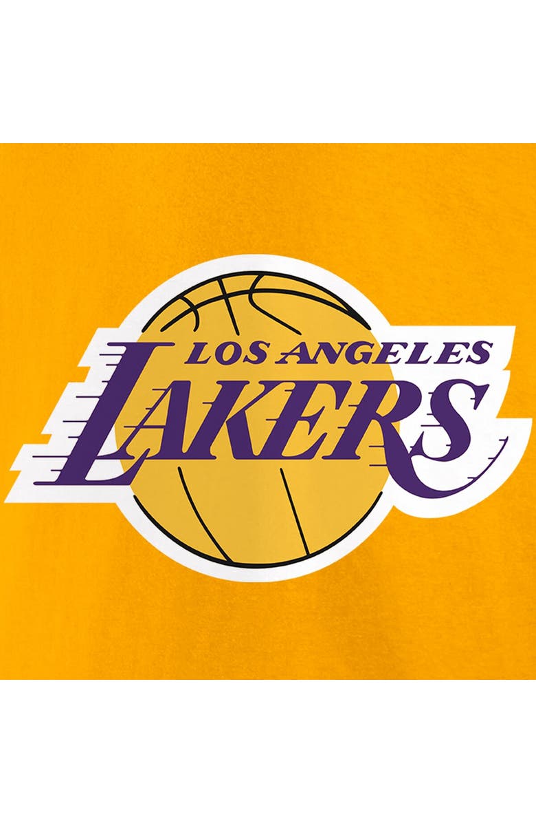 FANATICS Men's Fanatics Branded LeBron James Gold Los Angeles Lakers Playmaker Name & Number T-Shirt, Alternate, color, Gold